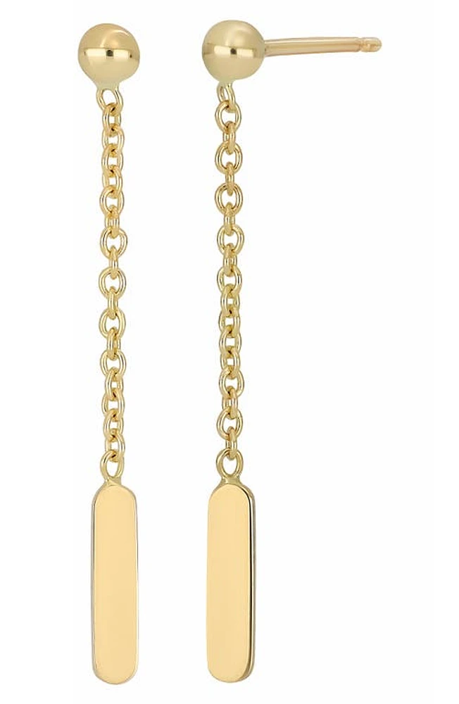 Bony Levy BLG 14K Gold Chain Drop Earrings in 14K Yellow Gold at Nordstrom