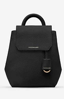 MAISON de SABRÉ Mini Soft Leather Backpack in Black Caviar at Nordstrom, Size Small