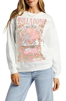 Billabong Ride the Wave Graphic Sweatshirt in Salt Crystal at Nordstrom, Size Medium