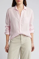 Frank & Eileen Relaxed Button-Up Shirt Pink Stripe at Nordstrom,