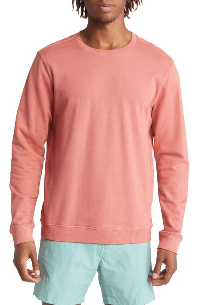 Onia Men's Garment Dye French Terry Sweatshirt at Nordstrom,