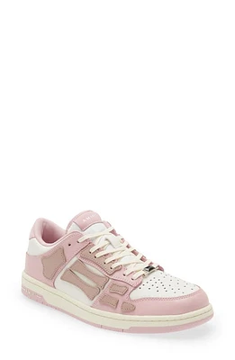 AMIRI Skeleton Low Top Sneaker in Baby Pink at Nordstrom, Size 9Us