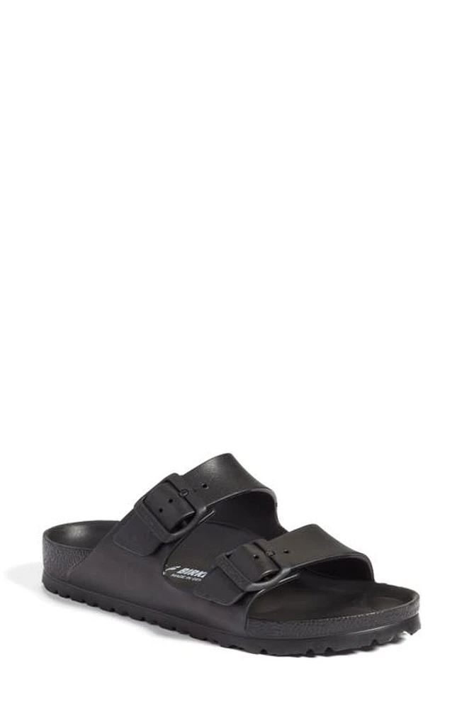 Birkenstock Arizona Waterproof Slide Sandal Black Eva at Nordstrom,