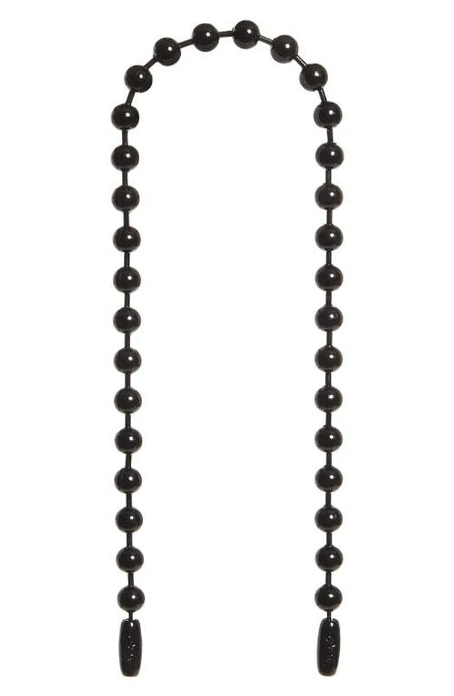 ossa Exploded Ball Chain Shoulder Strap in Black at Nordstrom