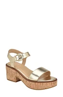 Calvin Klein Isleen Ankle Strap Platform Sandal at Nordstrom,