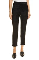 KOBI HALPERIN Lori Faux Suede Pants in Black at Nordstrom, Size Large