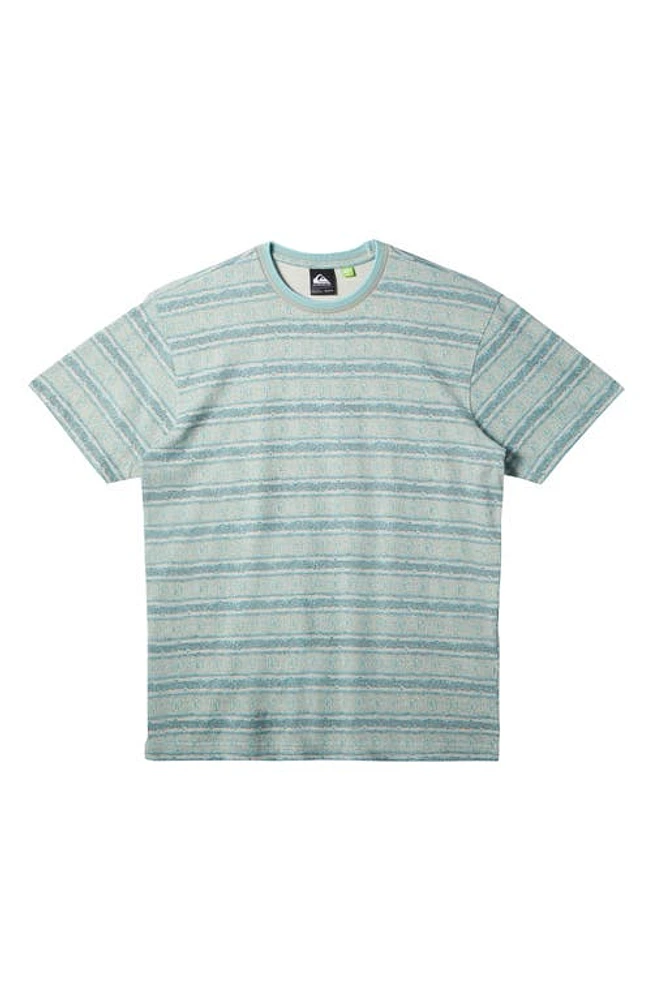 Quiksilver Pacific Stripe Organic Cotton T-Shirt Tribe Capri at Nordstrom,