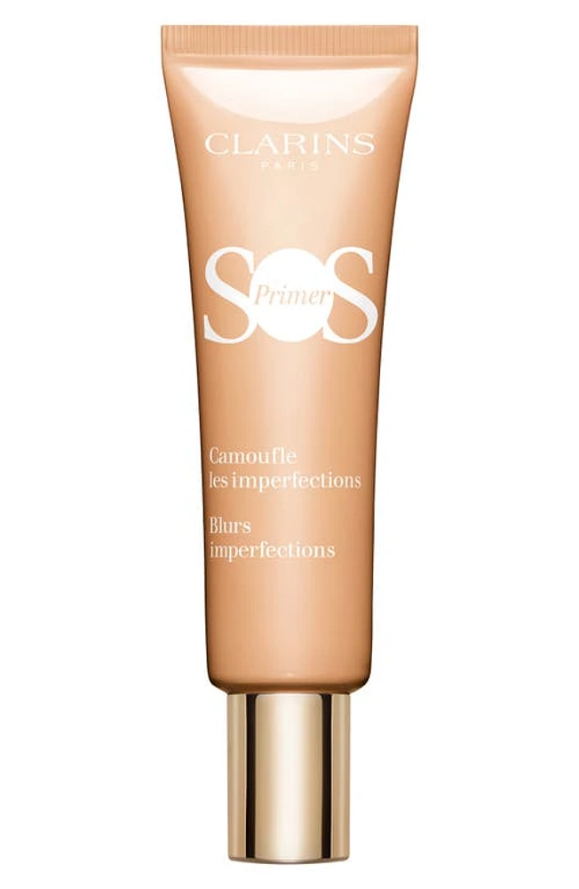 Clarins SOS Color Correcting & Hydrating Makeup Primer in Peach at Nordstrom, Size 1 Oz