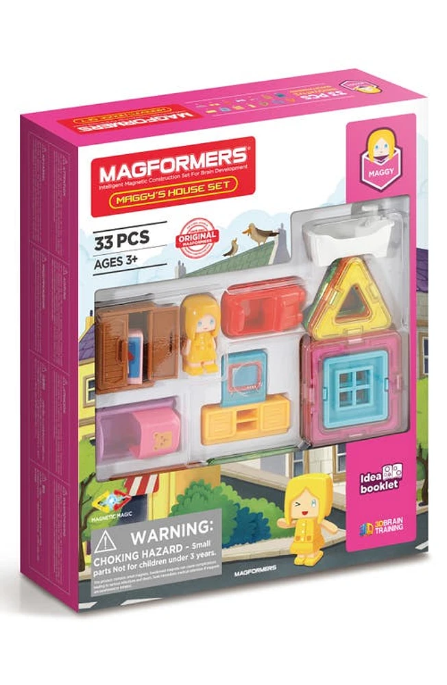 Magformers Maggy's House Magnetic Playset in Multi at Nordstrom