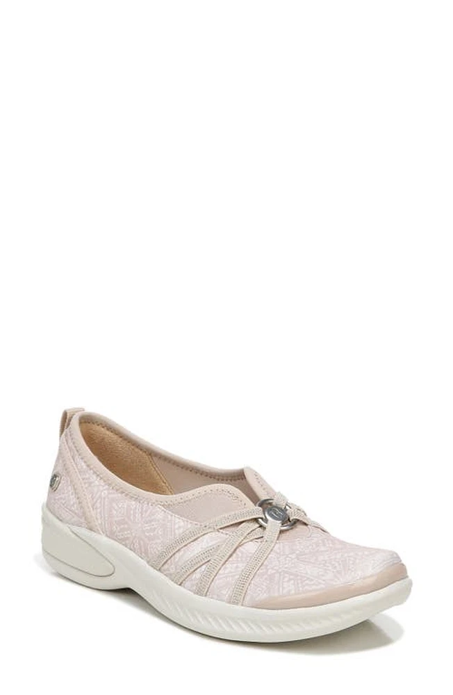 BZees Niche Slip-On Shoe Beige Batik Print at Nordstrom,