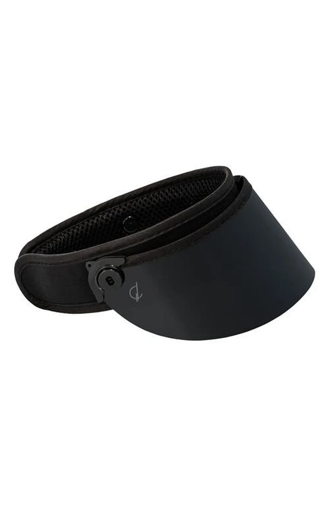 Bluestone Sunshields Shorty Lux Visor in Black/Midnight Black at Nordstrom