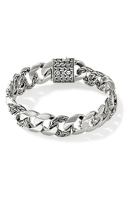 John Hardy Men's Curb Chain Bracelet in Silver at Nordstrom