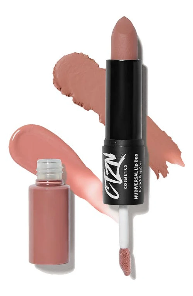 CTZN Cosmetics Nudiversal Lip Duo in Fez at Nordstrom