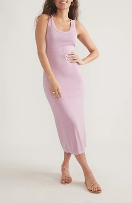 Marine Layer Lexi Daytime Midi Tank Dress Lavender Mist at Nordstrom,