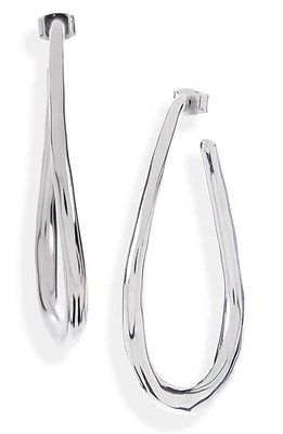 Isabel Marant Pleasant Hoop Earrings in Silver at Nordstrom