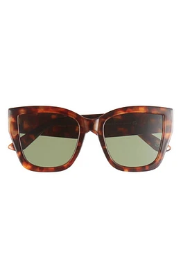 AIRE Haedus 53mm Gradient Square Sunglasses in Tort /Green Mono at Nordstrom