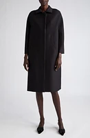 Altuzarra Adams Wool & Silk Coat Black at Nordstrom, Us