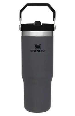 Stanley The Ice Flow 30-Ounce Flip Straw Tumbler in Charcoal at Nordstrom, Size 30 Oz