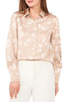 halogen(r) Print Button-Up Shirt at Nordstrom,