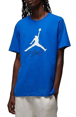 Jordan Jumpman Flight Graphic T-Shirt Game Royal/White at Nordstrom,