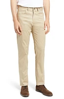 Berle Charleston Khakis Flat Front Stretch Twill Dress Pants at Nordstrom,