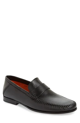 Santoni Paine Loafer Black at Nordstrom,