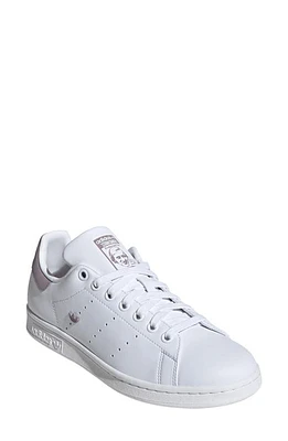 adidas Primegreen Stan Smith Sneaker White/Preloved Fig/Fig at Nordstrom,