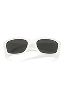 Prada 60mm Butterfly Polarized Sunglasses in Bone at Nordstrom