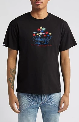 Billionaire Boys Club Fireworks Graphic T-Shirt Black at Nordstrom,