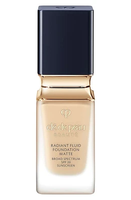 Clé de Peau Beauté Beauté Radiant Fluid Matte Foundation SPF 20 in B10 - Light Beige at Nordstrom