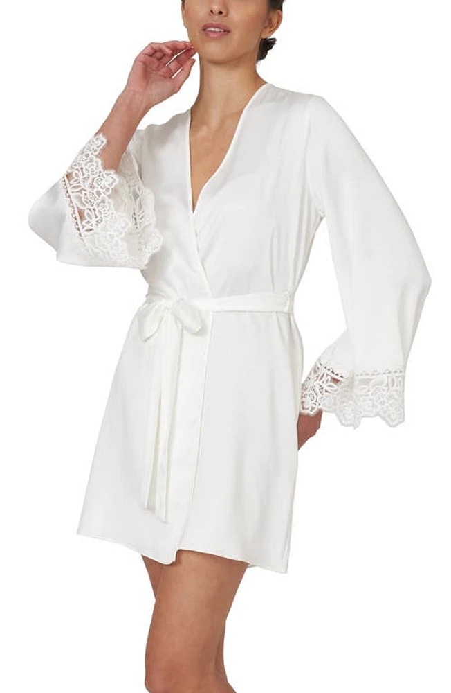 Rya Collection Rosey Charmeuse Wrap Ivory at Nordstrom,