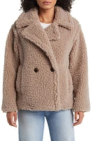 UGG(r) Gertrude Teddy Faux Shearling Coat at Nordstrom, Regular