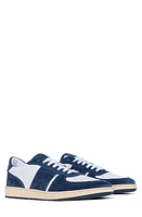 Collegium Pillar Destroyer Low Top Sneaker in White/Navy at Nordstrom, Size 8Us