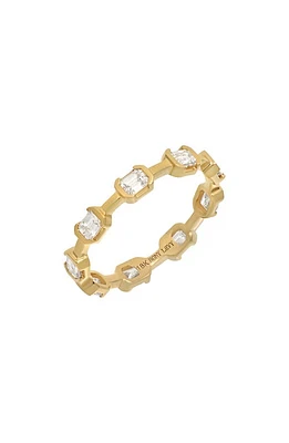 Bony Levy Varda Baguette Diamond Eternity Ring 18K Yellow Gold at Nordstrom,