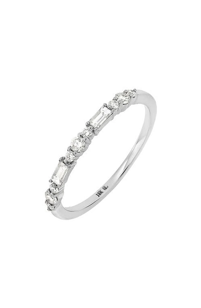 Bony Levy Gatsby Diamond Band Ring 18K White Gold at Nordstrom,