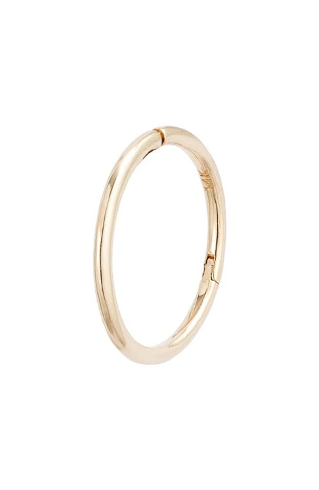 Anzie x Mel Soldera Single Hoop Earring in Yellow Gold at Nordstrom