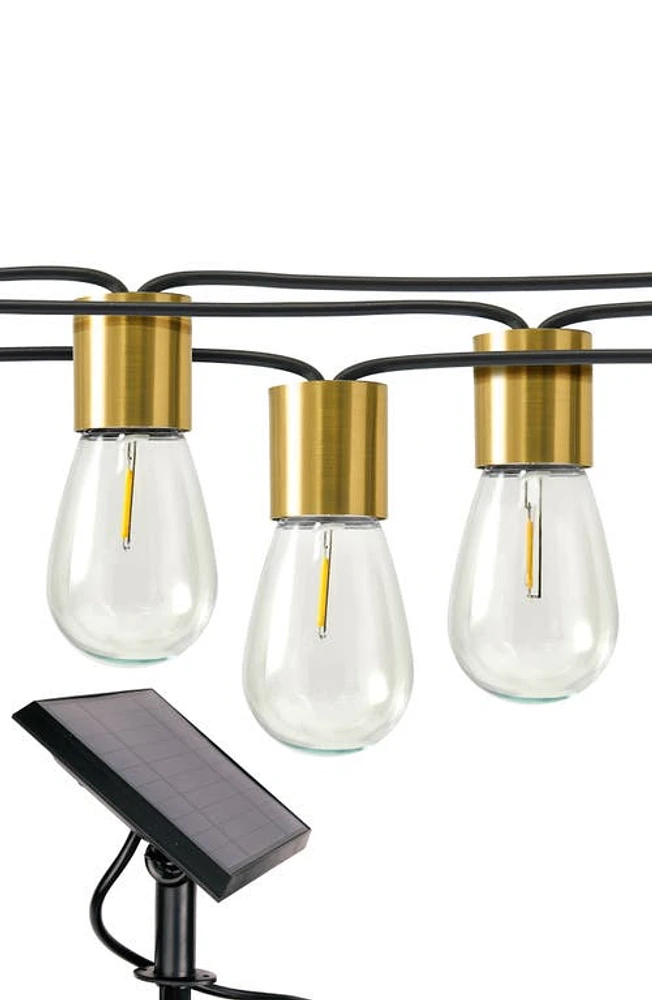 Brightech Glow Solar LED String Lights in Brass at Nordstrom