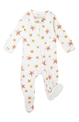 L'Ovedbaby Organic Cotton Footie Starfish at Nordstrom,