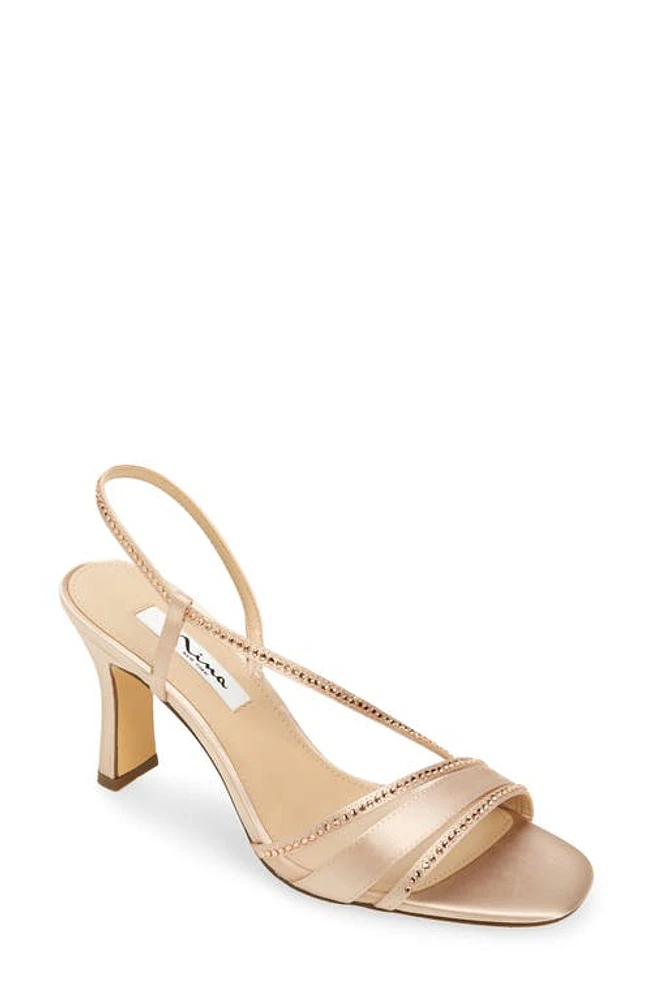 Nina Abbi Slingback Sandal Pearl Rose at Nordstrom,