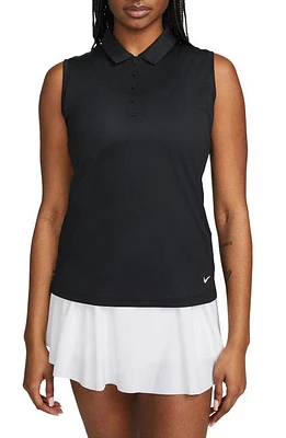 Nike Court Victory Dri-FIT Semisheer Sleeveless Polo at Nordstrom,