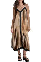 DKNY Stripe Sleeveless A-Line Dress Vertical Panel at Nordstrom,