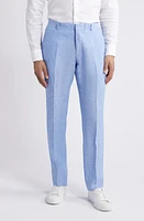 Nordstrom Trim Fit Linen Trousers at Nordstrom,