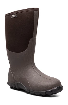 Bogs Classic High Waterproof Work Boot Brown at Nordstrom,