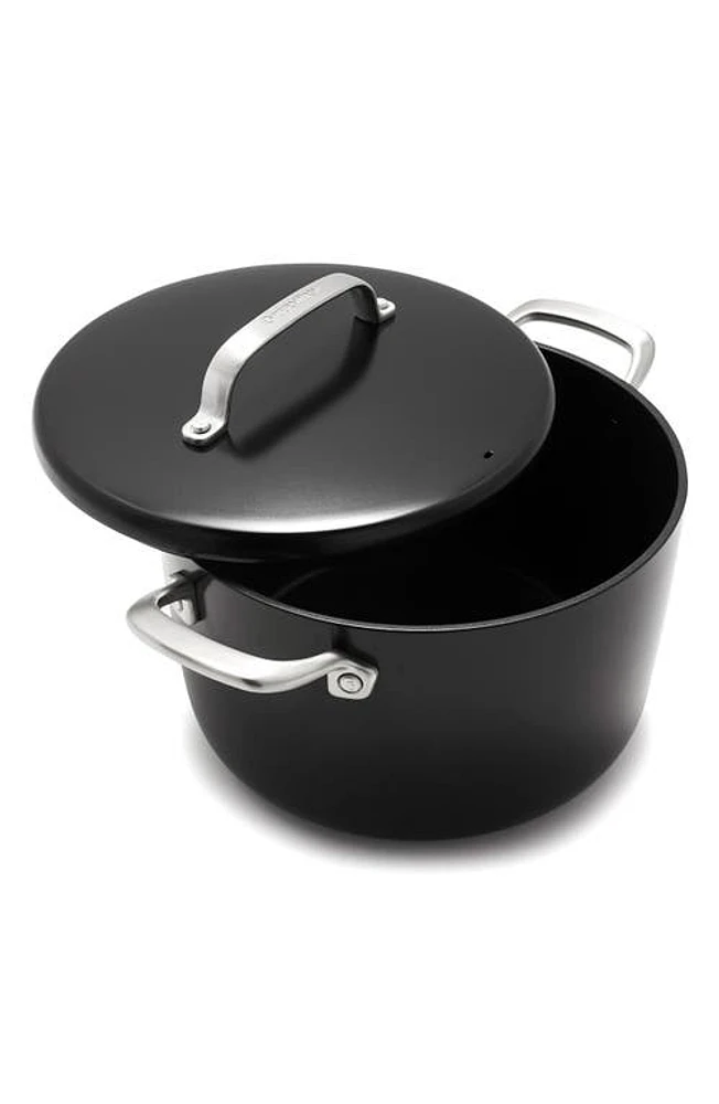 GreenPan GP5 Healthy Ceramic 8-Quart Stockpot in Black at Nordstrom