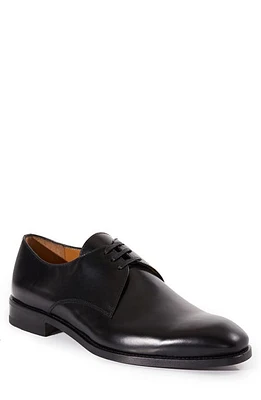 Paul Stuart Hancock Derby in Black Leather at Nordstrom, Size 7