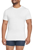 Tommy John 2-Pack Second Skin Slim Fit Crewneck T-Shirts White Double at Nordstrom,