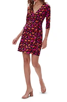 Diane von Furstenberg New Julian Two Print Silk Wrap Dress at Nordstrom,