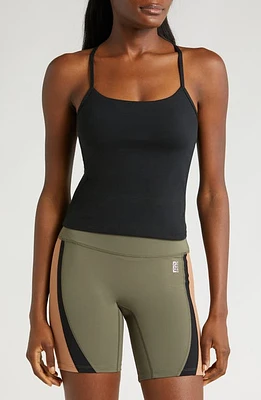 P. E Nation Formation Crop Camisole Black at Nordstrom,