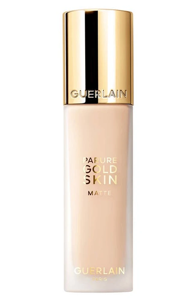 Guerlain Parure Gold Skin Matte Fluid Foundation in 1C at Nordstrom