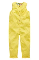 Mini Boden Kids' Cotton Corduroy Jumpsuit Sweetcorn Yellow at Nordstrom,